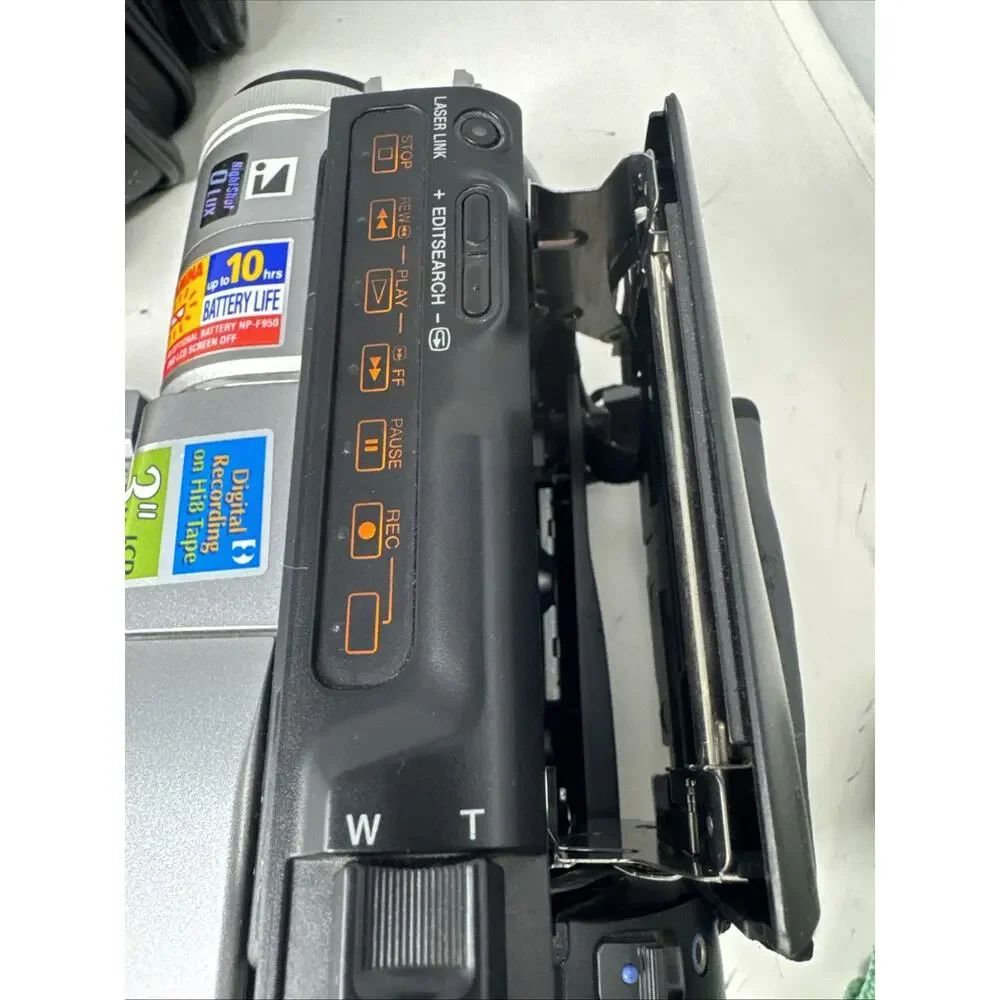 Sony Handycam DCR-TRV315 Digital 8 NTSC Camcorder with Nightshot Tested Bundle